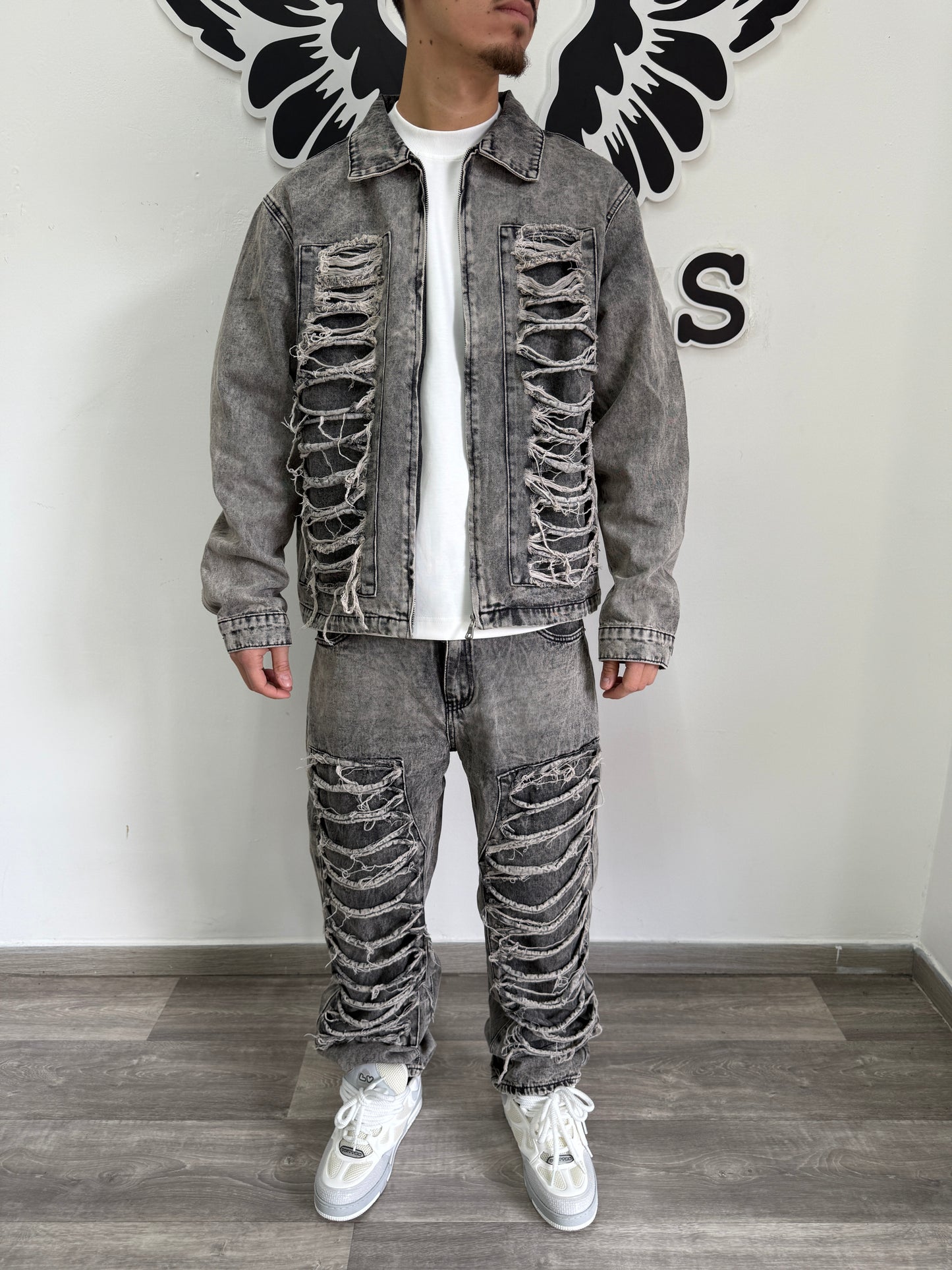 COORDSET RIPPED STYLE