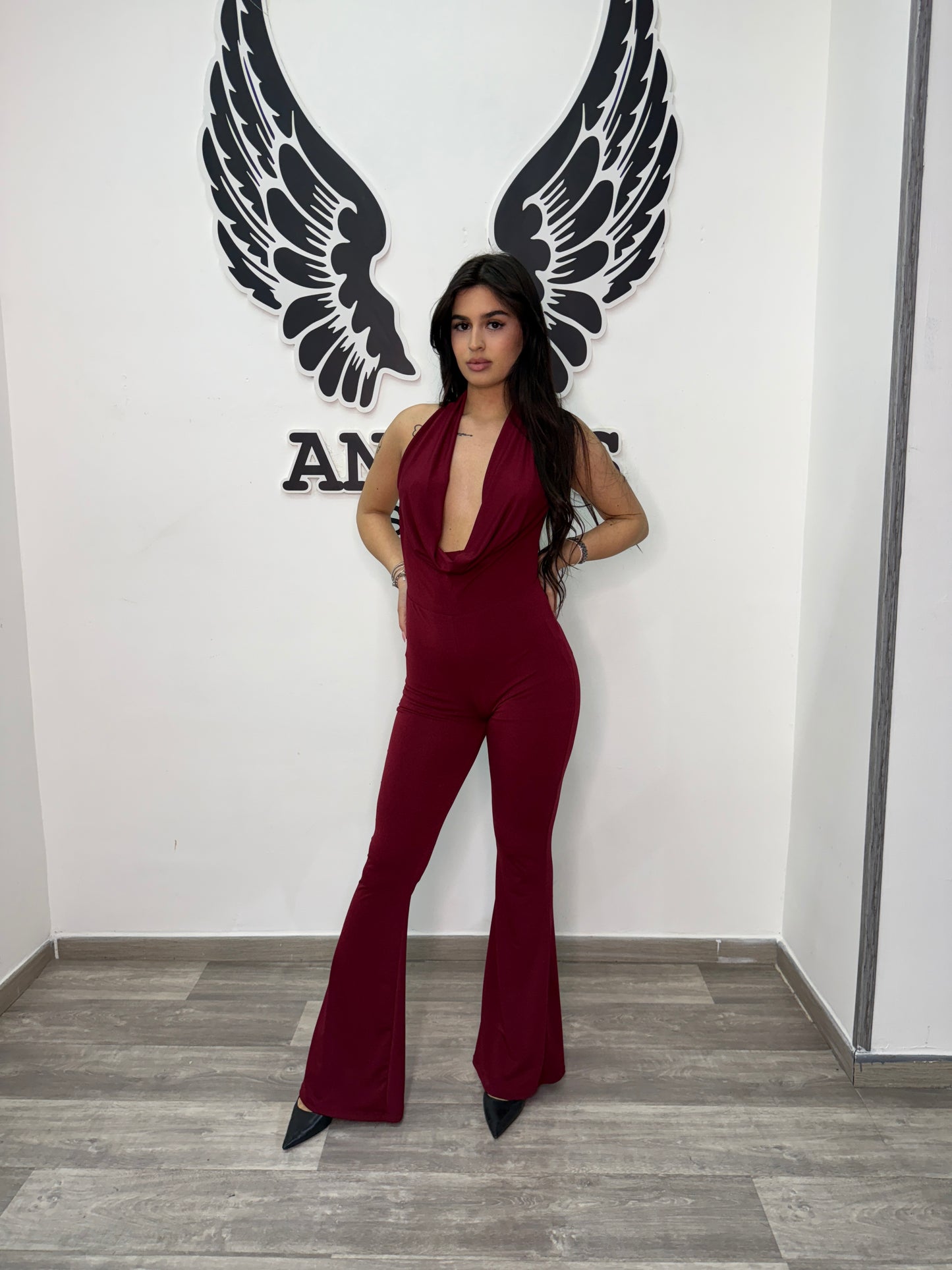 Jampsuit Diva bordeaux