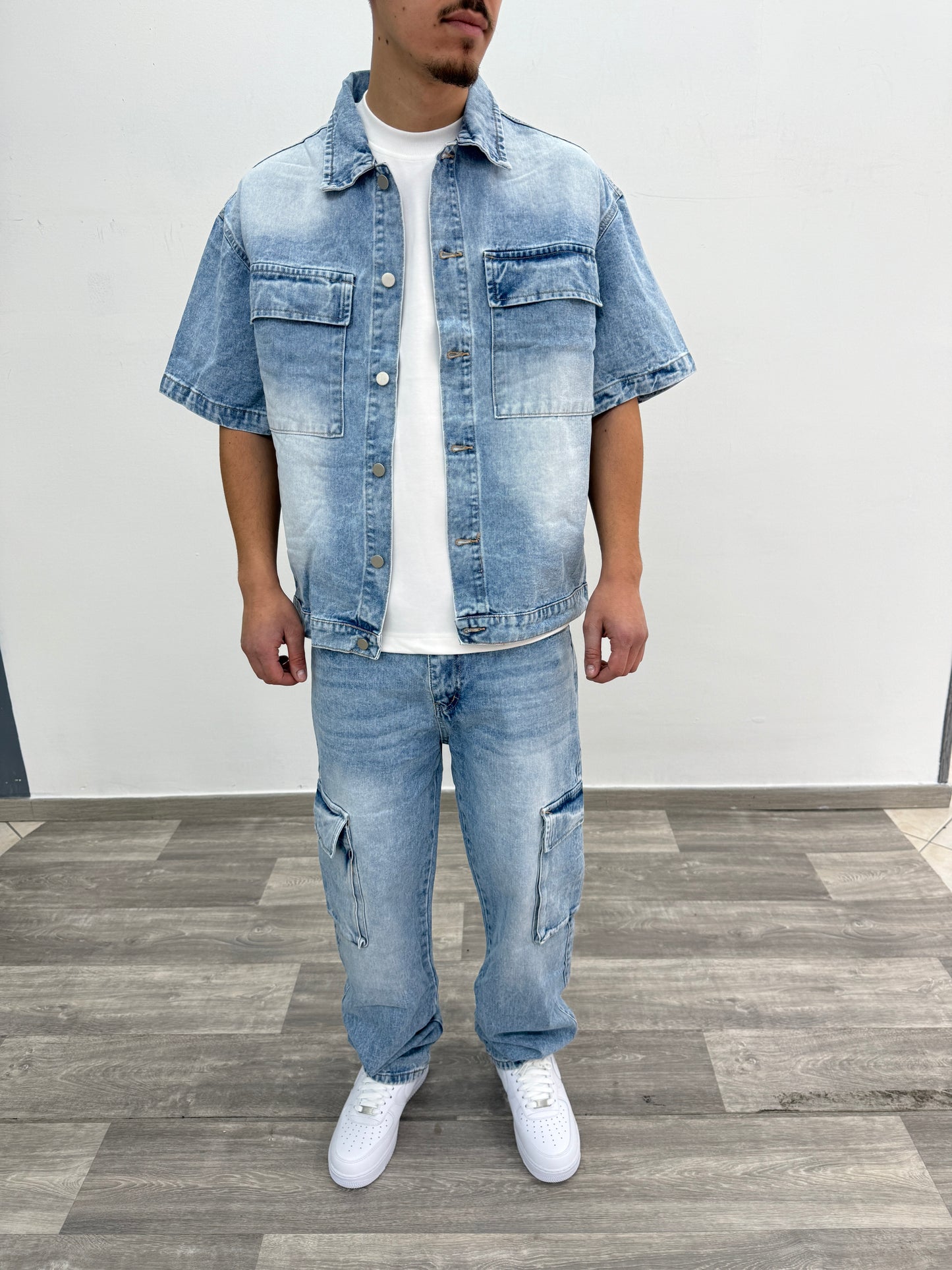 Coordinato blu jeans