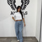 Pantalone Friday celeste