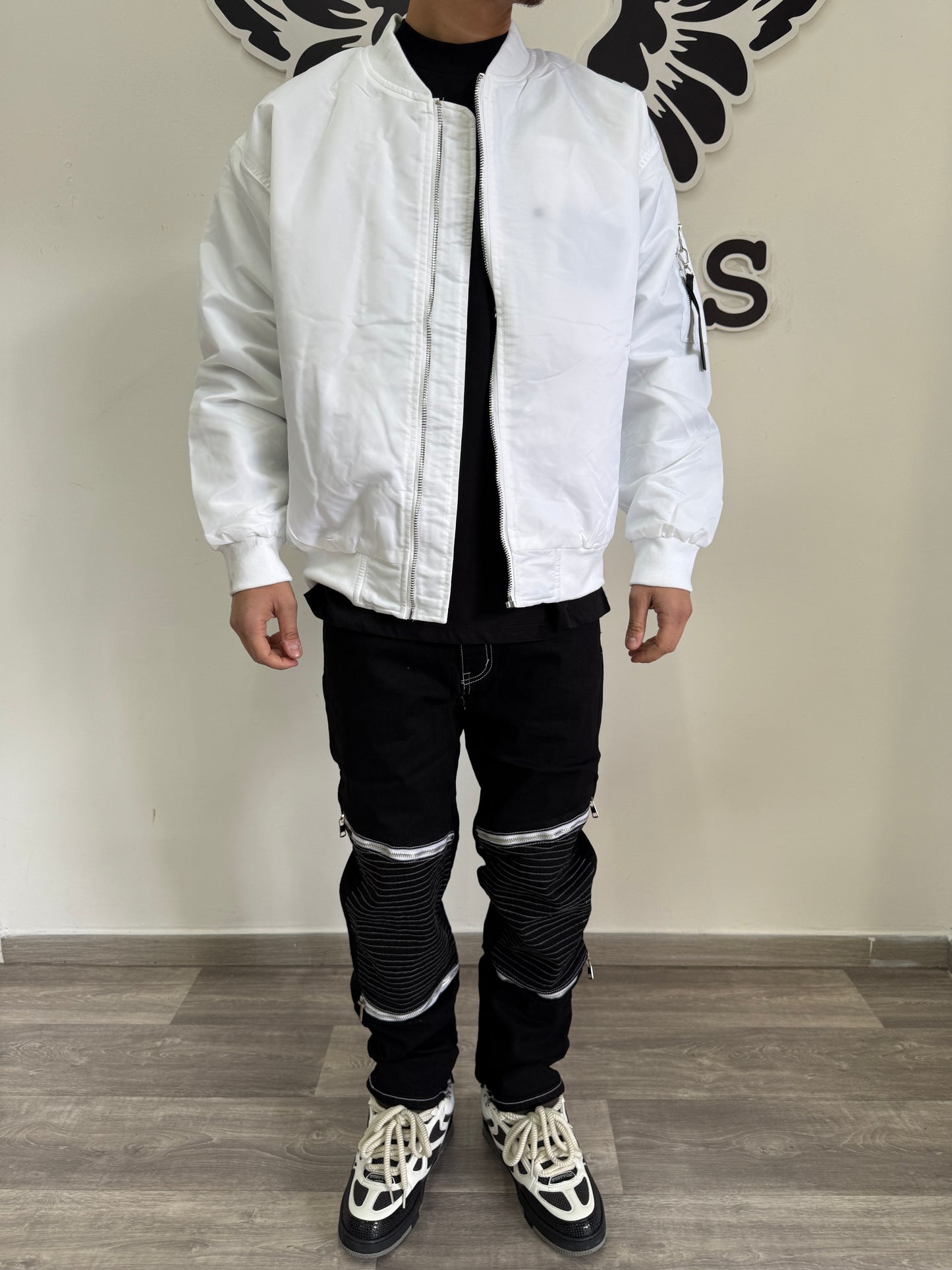 BOMBER WHITE