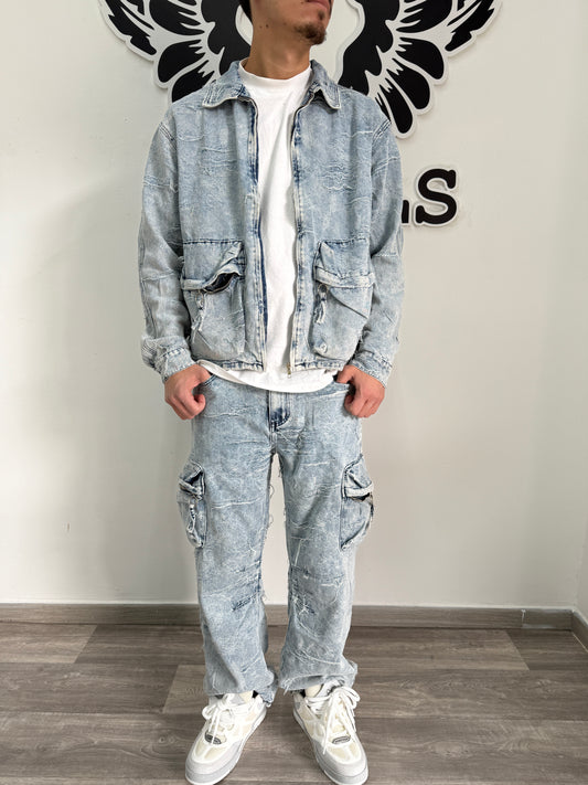 COORDINATO POCKET DENIM