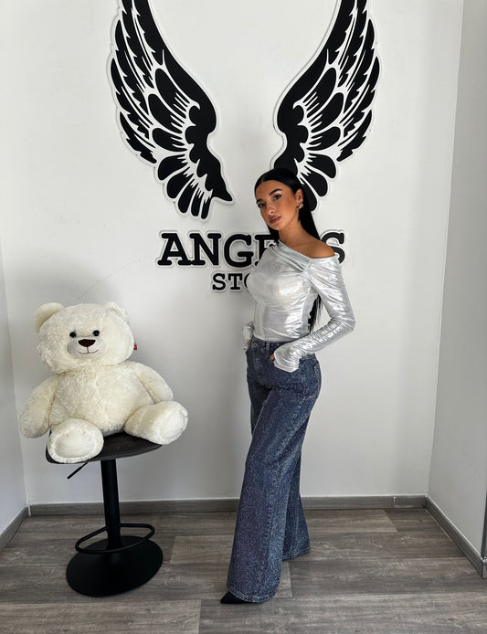 JEANS BRILLANTINATO