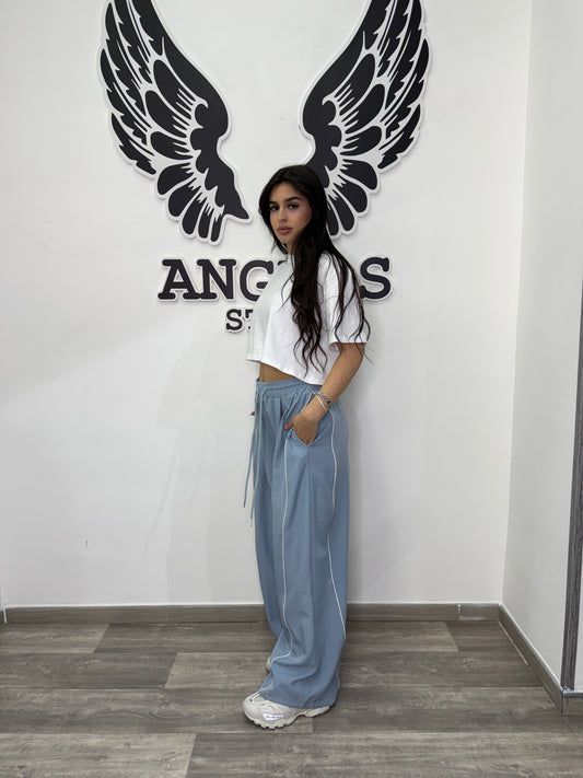 Pantalone Friday celeste