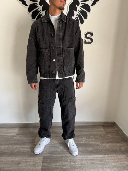 COORDINATO BAGGY GREY ME05G